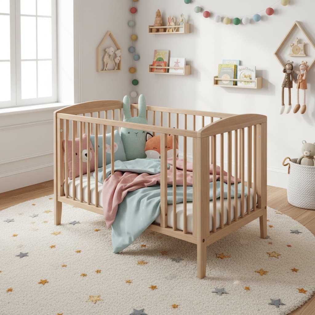 Lit évolutif moderne pour enfant qui grandit de 0 à 15 ans